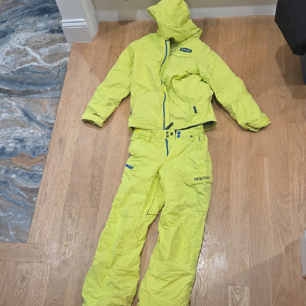 Burton Vibrant Lime Snow Suit